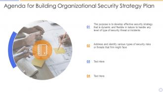 Building organizational security strategy plan agenda for building organizational security strategy plan