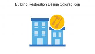 Building Restoration Design Colored Icon In Powerpoint Pptx Png And Editable Eps Format
