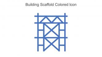 Building Scaffold Colored Icon In Powerpoint Pptx Png And Editable Eps Format
