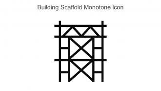 Building Scaffold Monotone Icon In Powerpoint Pptx Png And Editable Eps Format
