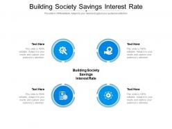 Building society savings interest rate ppt powerpoint presentation inspiration information cpb