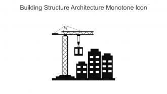 Building Structure Architecture Monotone Icon In Powerpoint Pptx Png And Editable Eps Format