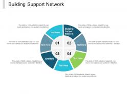 Building support network ppt powerpoint presentation file layouts cpb