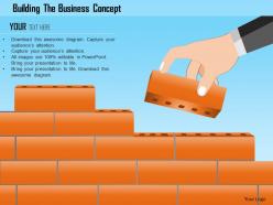 Building the business concept powerpoint template