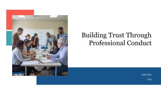 Building Trust Through Professional Conduct Ppt Demonstration AT
