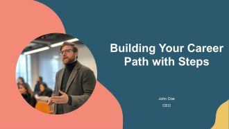 Building Your Career Path With Steps PPT Graphics AT