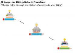 28592494 style variety 2 books 3 piece powerpoint presentation diagram infographic slide