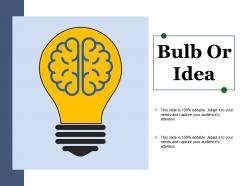 Bulb or idea powerpoint themes