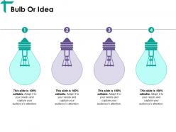 68395811 style variety 3 idea-bulb 4 piece powerpoint presentation diagram infographic slide
