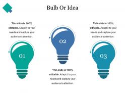 Bulb or idea ppt styles