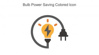 Bulb Power Saving Colored Icon In Powerpoint Pptx Png And Editable Eps Format