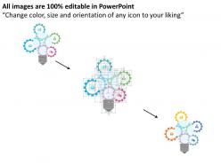 87840915 style variety 1 gears 4 piece powerpoint presentation diagram infographic slide
