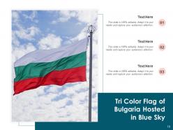 Bulgaria Country Information Flag Design Political Map