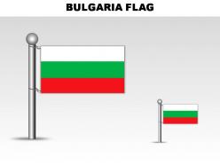 Bulgaria country powerpoint flags