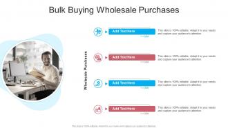 Bulk Buying Wholesale Purchases In Powerpoint And Google Slides Cpb