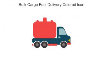 Bulk Cargo Fuel Delivery Colored Icon In Powerpoint Pptx Png And Editable Eps Format