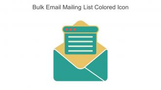 Bulk Email Mailing List Colored Icon In Powerpoint Pptx Png And Editable Eps Format