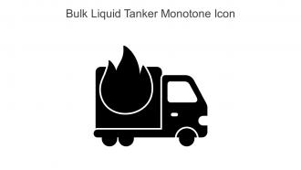 Bulk Liquid Tanker Monotone Icon In Powerpoint Pptx Png And Editable Eps Format