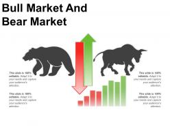 Bull market and bear market good ppt example