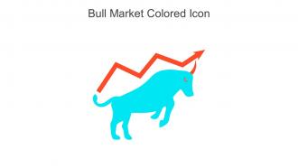 Bull Market Colored Icon In Powerpoint Pptx Png And Editable Eps Format