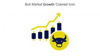 Bull Market Growth Colored Icon In Powerpoint Pptx Png And Editable Eps Format