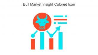 Bull Market Insight Colored Icon In Powerpoint Pptx Png And Editable Eps Format