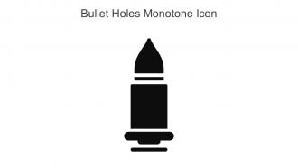 Bullet Holes Monotone Icon In Powerpoint Pptx Png And Editable Eps Format