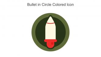 Bullet In Circle Colored Icon In Powerpoint Pptx Png And Editable Eps Format