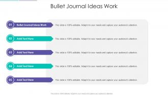Bullet Journal Ideas Work In Powerpoint And Google Slides Cpb