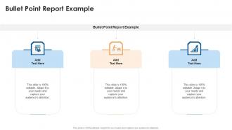Bullet Point Report Example In Powerpoint And Google Slides Cpb