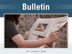 Bulletin Statement Entrepreneur Organization Business Illustrating