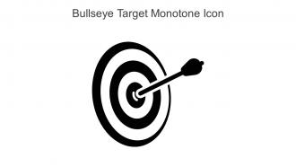 Bullseye Target Monotone Icon In Powerpoint Pptx Png And Editable Eps Format