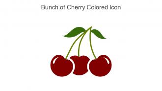 Bunch Of Cherry Colored Icon In Powerpoint Pptx Png And Editable Eps Format