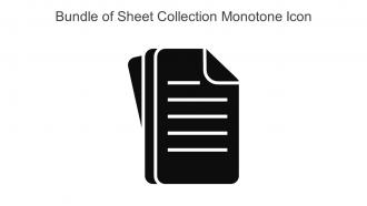 Bundle Of Sheet Collection Monotone Icon In Powerpoint Pptx Png And Editable Eps Format