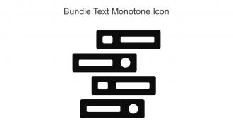 Bundle Text Monotone Icon In Powerpoint Pptx Png And Editable Eps Format