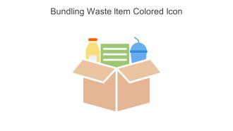 Bundling Waste Item Colored Icon In Powerpoint Pptx Png And Editable Eps Format