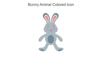 Bunny Animal Colored Icon In Powerpoint Pptx Png And Editable Eps Format