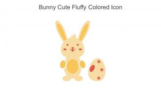 Bunny Cute Fluffy Colored Icon In Powerpoint Pptx Png And Editable Eps Format