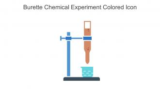 Burette Chemical Experiment Colored Icon In Powerpoint Pptx Png And Editable Eps Format
