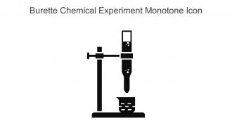 Burette Chemical Experiment Monotone Icon In Powerpoint Pptx Png And Editable Eps Format
