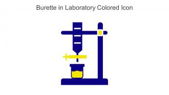 Burette In Laboratory Colored Icon In Powerpoint Pptx Png And Editable Eps Format