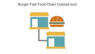 Burger Fast Food Chain Colored Icon In Powerpoint Pptx Png And Editable Eps Format