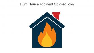 Burn House Accident Colored Icon In Powerpoint Pptx Png And Editable Eps Format