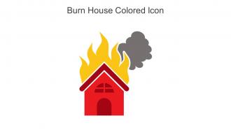 Burn House Colored Icon In Powerpoint Pptx Png And Editable Eps Format