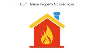 Burn House Property Colored Icon In Powerpoint Pptx Png And Editable Eps Format