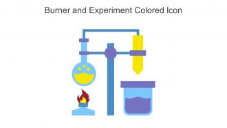 Burner And Experiment Colored Icon In Powerpoint Pptx Png And Editable Eps Format