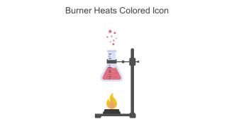Burner Heats Colored Icon In Powerpoint Pptx Png And Editable Eps Format