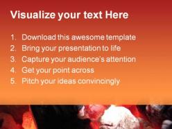 Burning ambers metaphor powerpoint templates and powerpoint backgrounds 0511