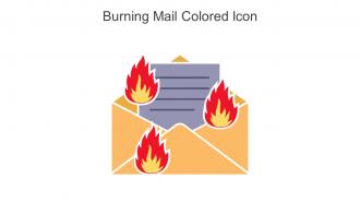 Burning Mail Colored Icon In Powerpoint Pptx Png And Editable Eps Format