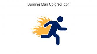 Burning Man Colored Icon In Powerpoint Pptx Png And Editable Eps Format
